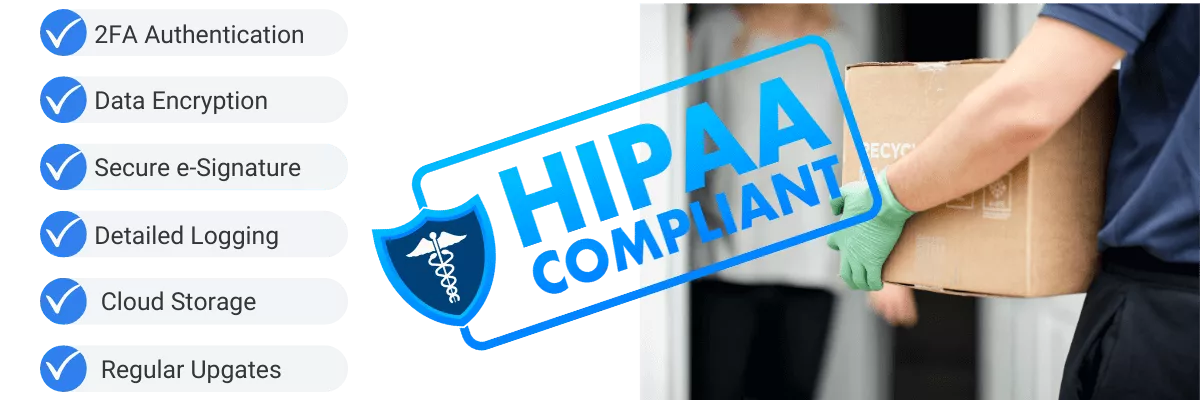 Thack POD features for HIPAA