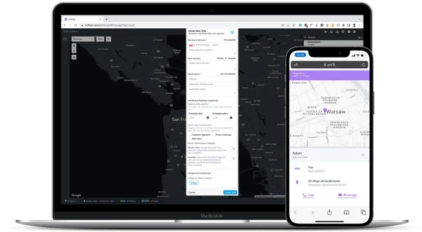 onfleet route planner