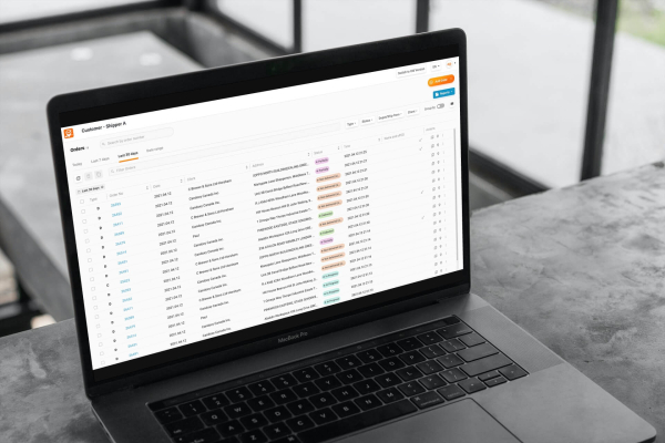 Outbound logistics network can be supported by deploying a Customer Portal for suppliers to manage their shipments.