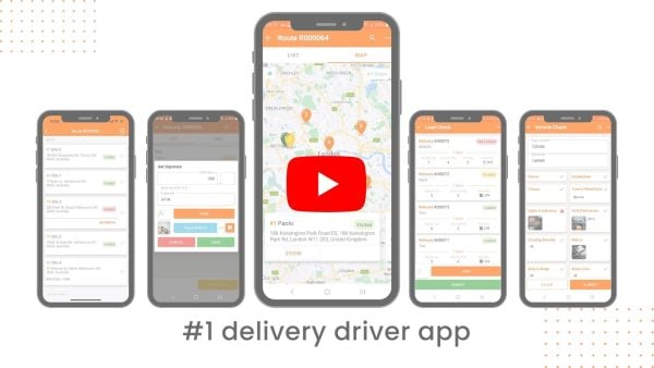 Track POD delivery driver app video