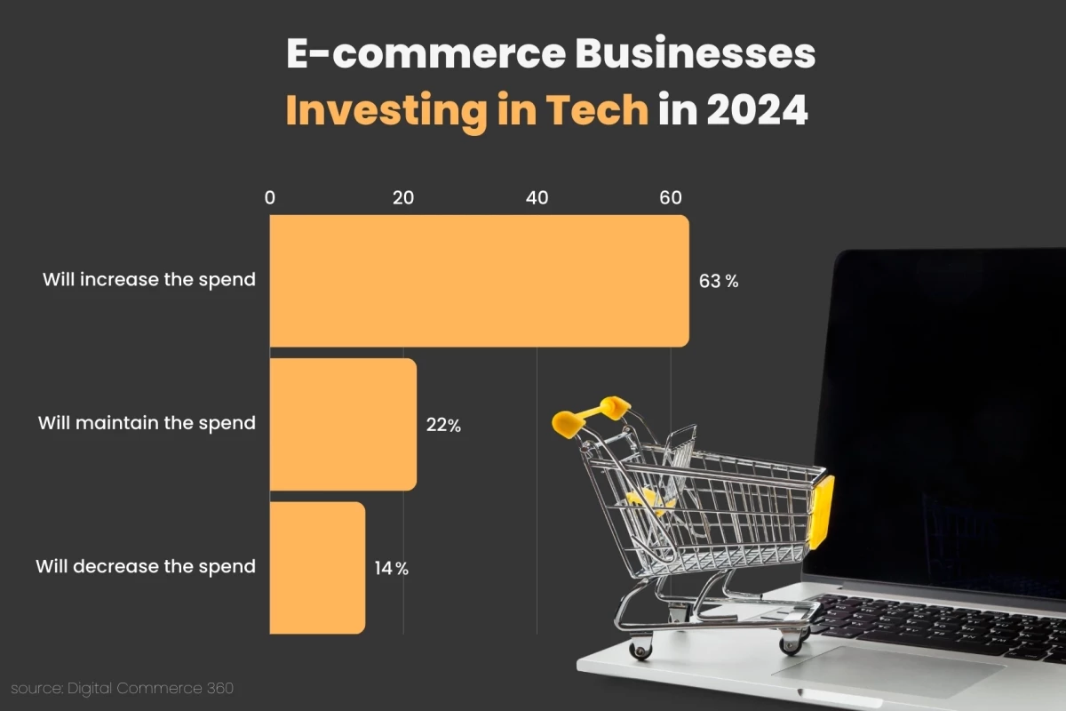 E commerce Businesses Investing in Tech in 2024