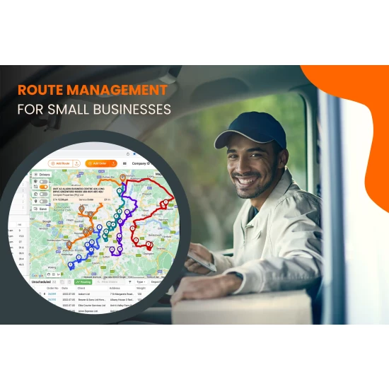 How does multiple stop route planner work track pod