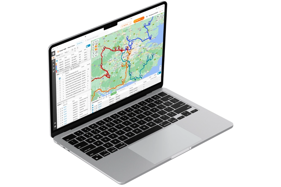 Track-POD's route planning software is a perfect solution for any small courier business.