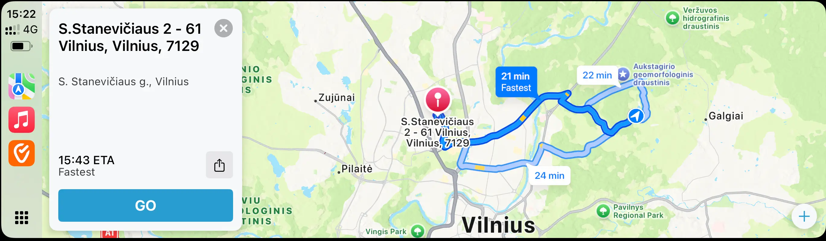 Going to the stop