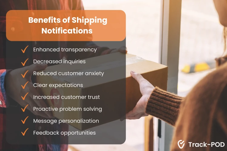 benefits of shipping notifications