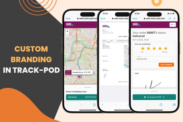 custom branding tools track pod