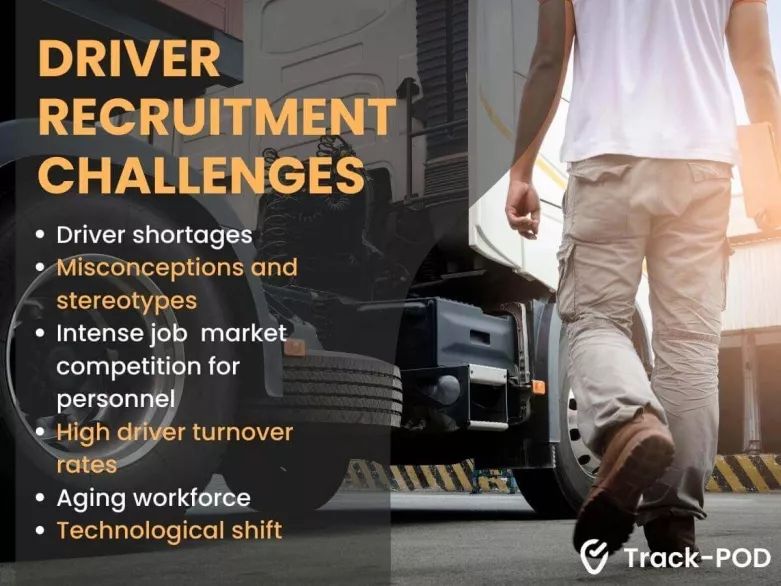 driver recruitement challenges retention
