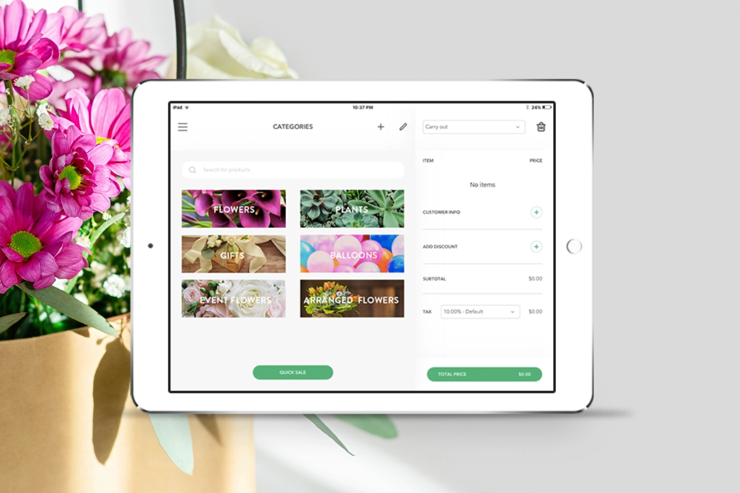 Florist software