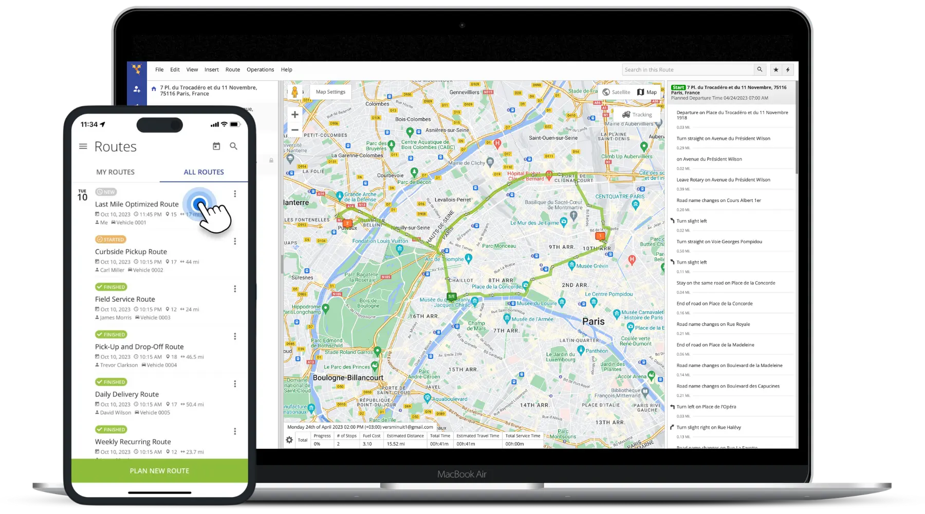 Google Maps alternatives for multi-stop delivery routing