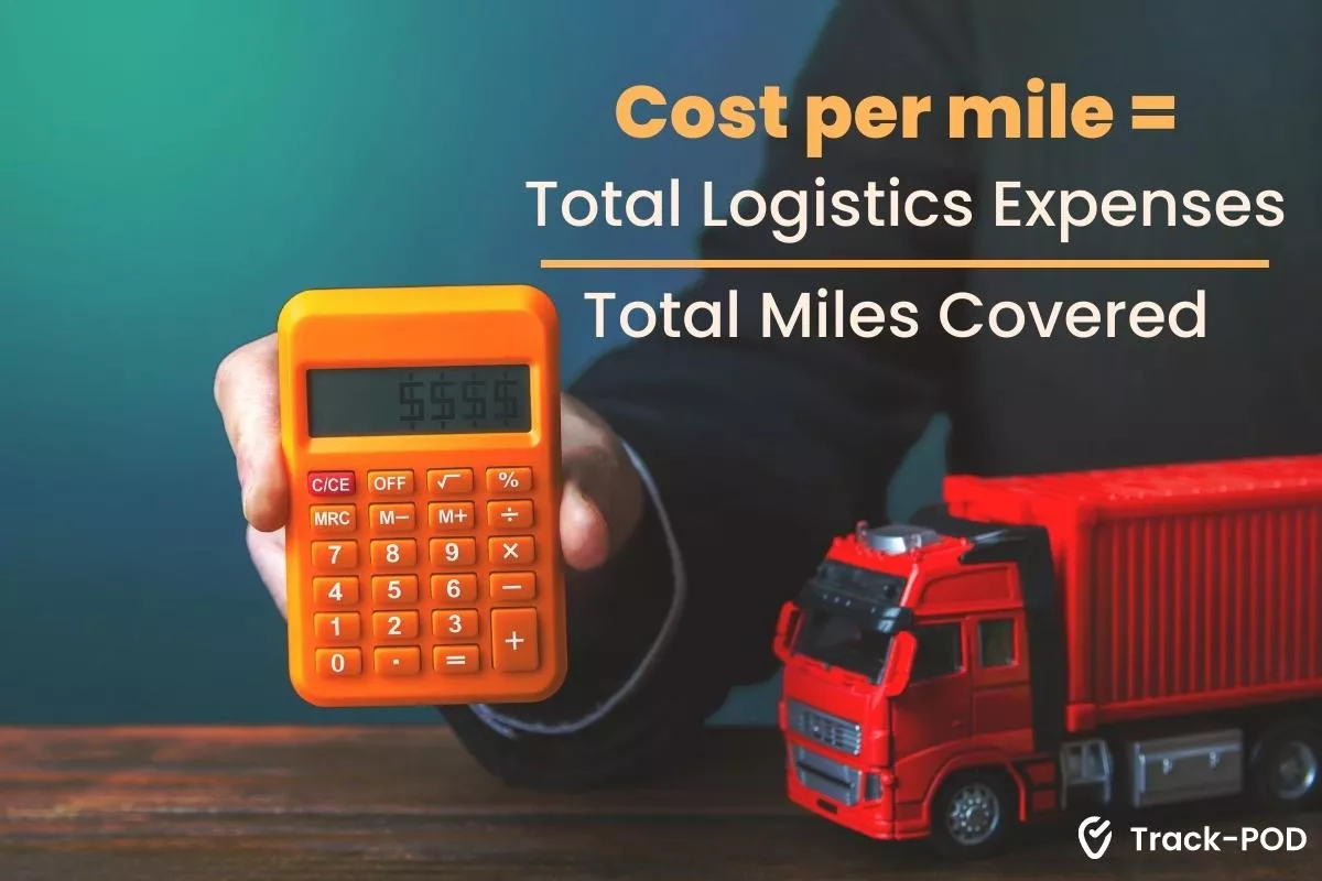cost per mile calculator Track POD