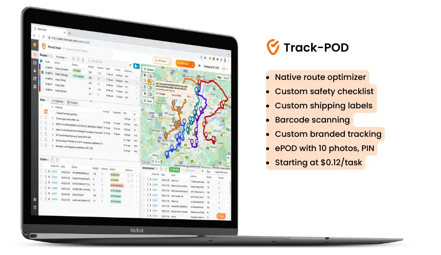 Track POD pharmacy delivery software