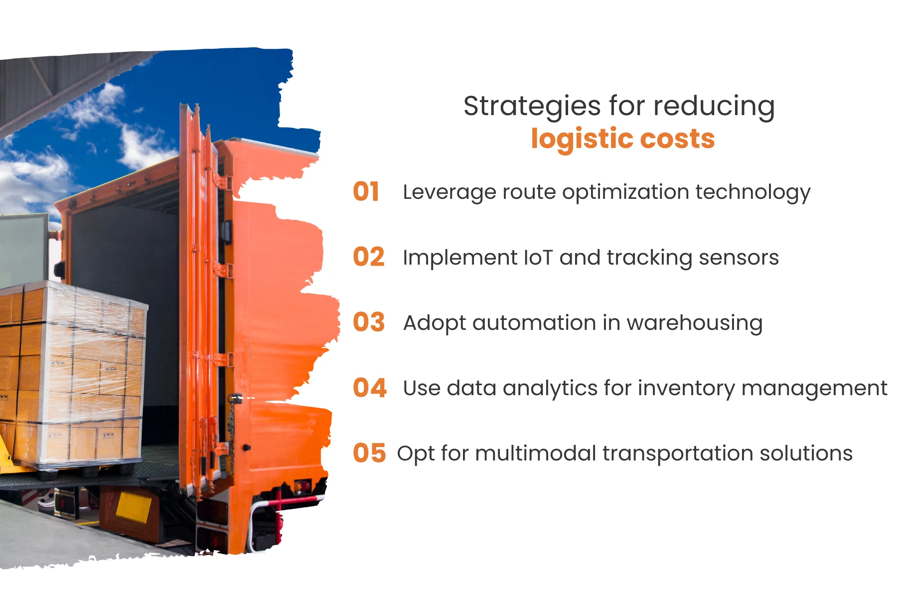 Top strategies to reduce costs in logistics