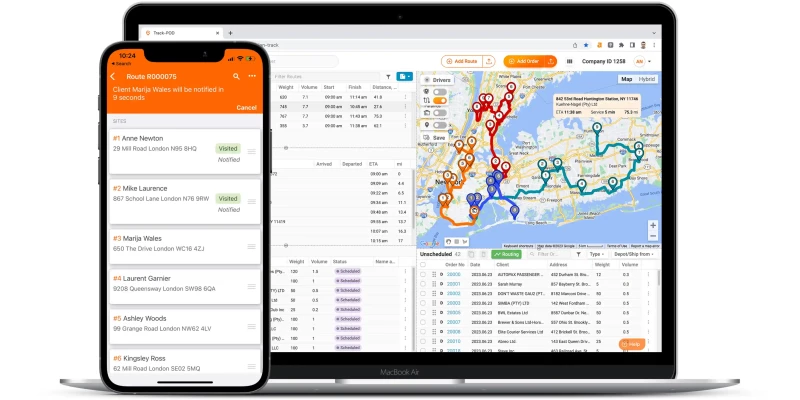 Track-POD is the best Microsoft Streets and Trips alternative for dispatchers planning their delivery routes