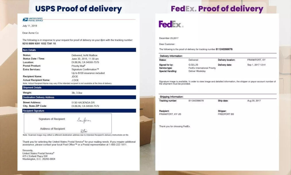 Proof of Delivery or Put on Doorstep? The unintended consequences of POD  for parcels. - Maergo