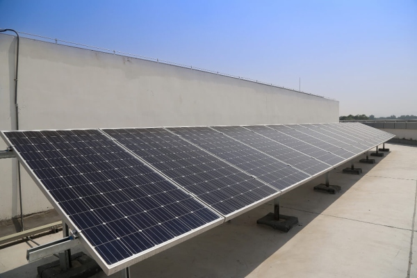 solar panel warehouse