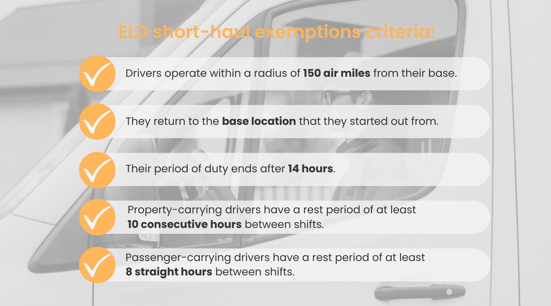 How Relevant are ELD Short-Haul Exemptions to Drivers? | Track-POD