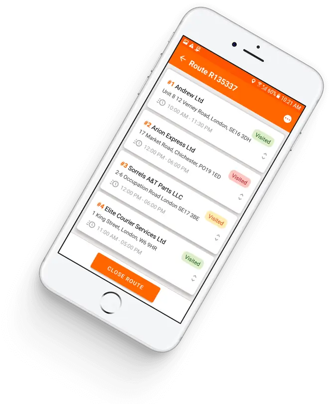 delivery confirmation app