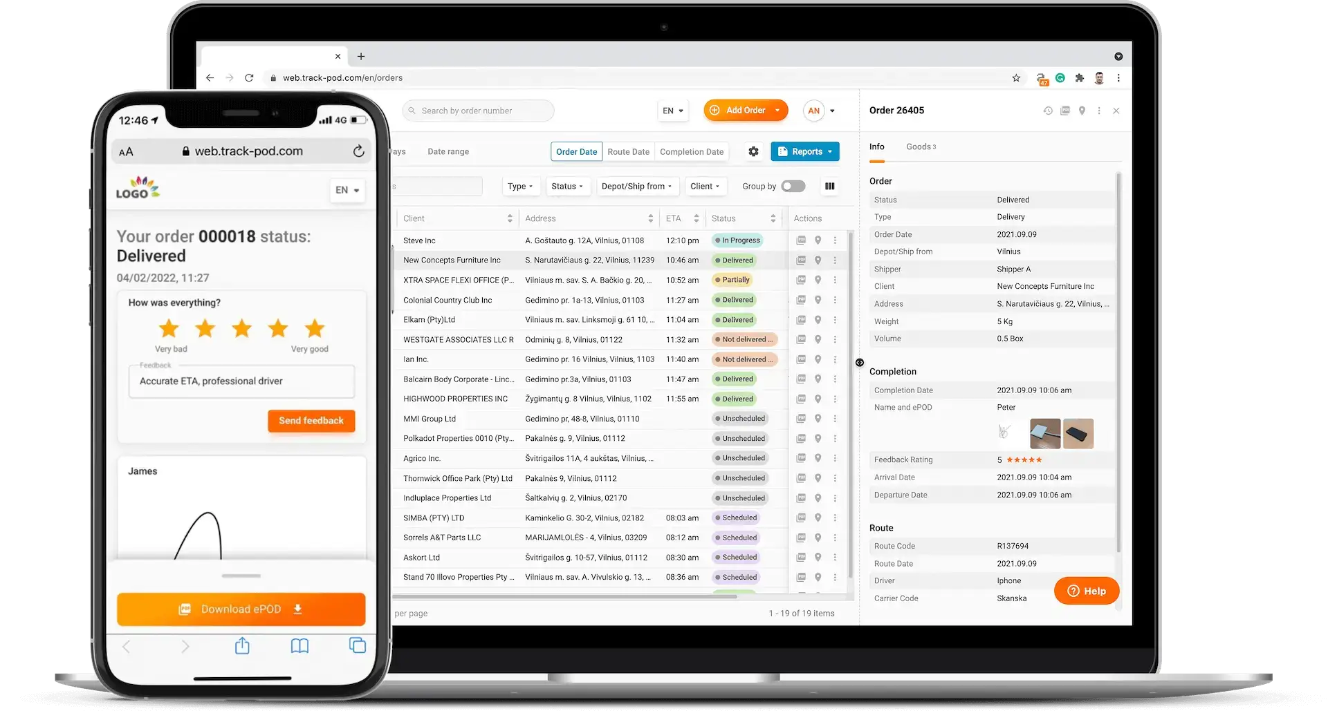 Try last mile software for free