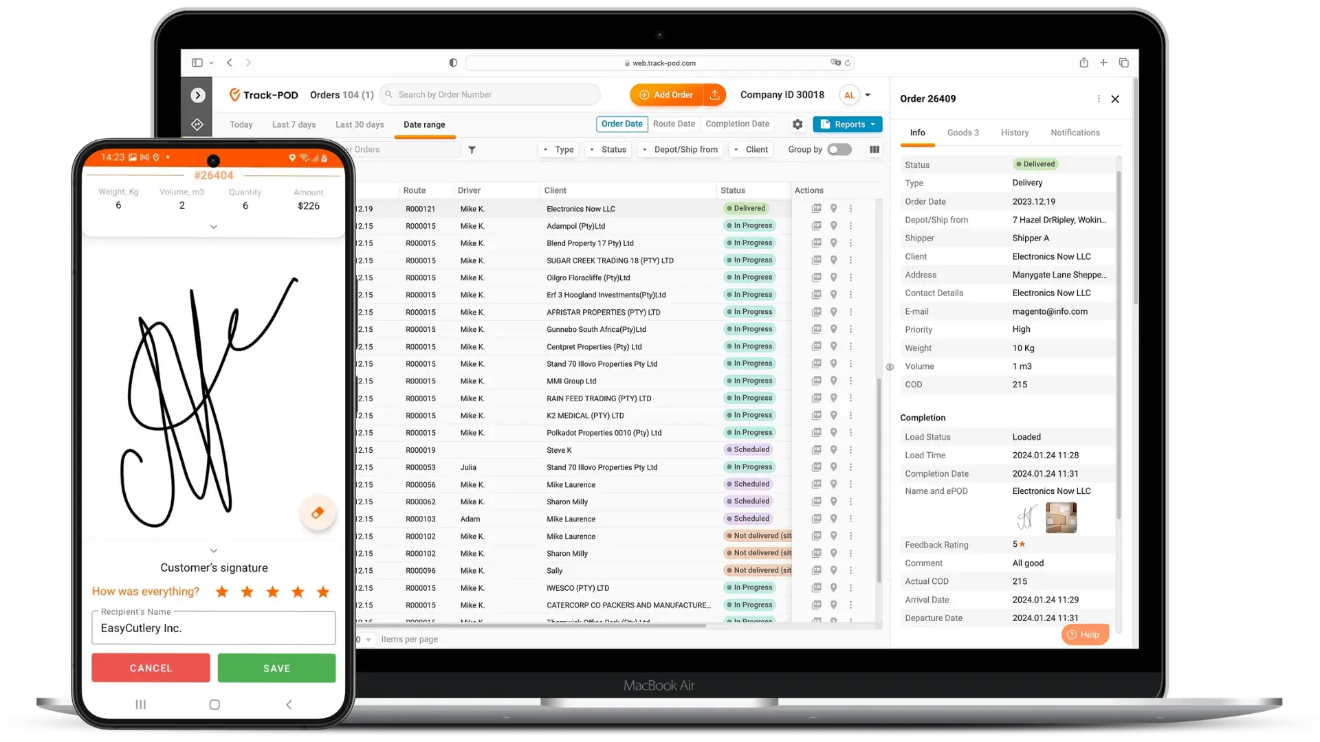 courier management