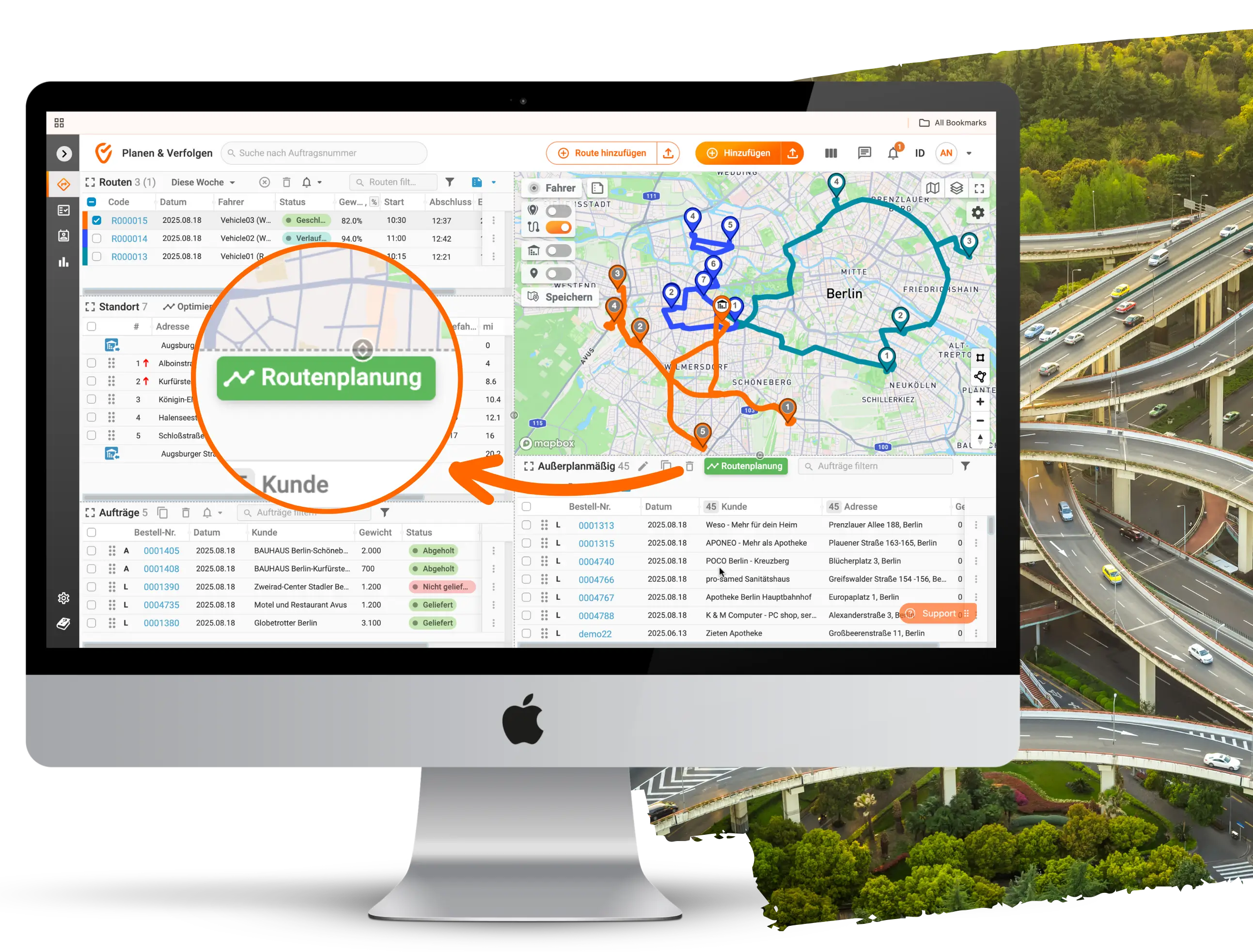 Multidrop Routenplaner