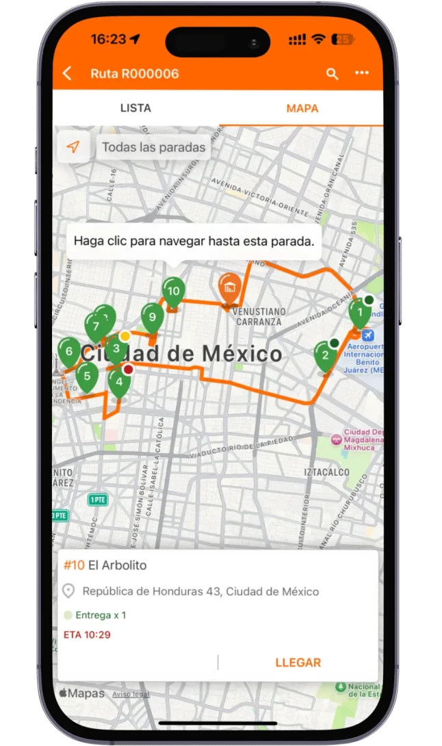 software de gestion de entregas