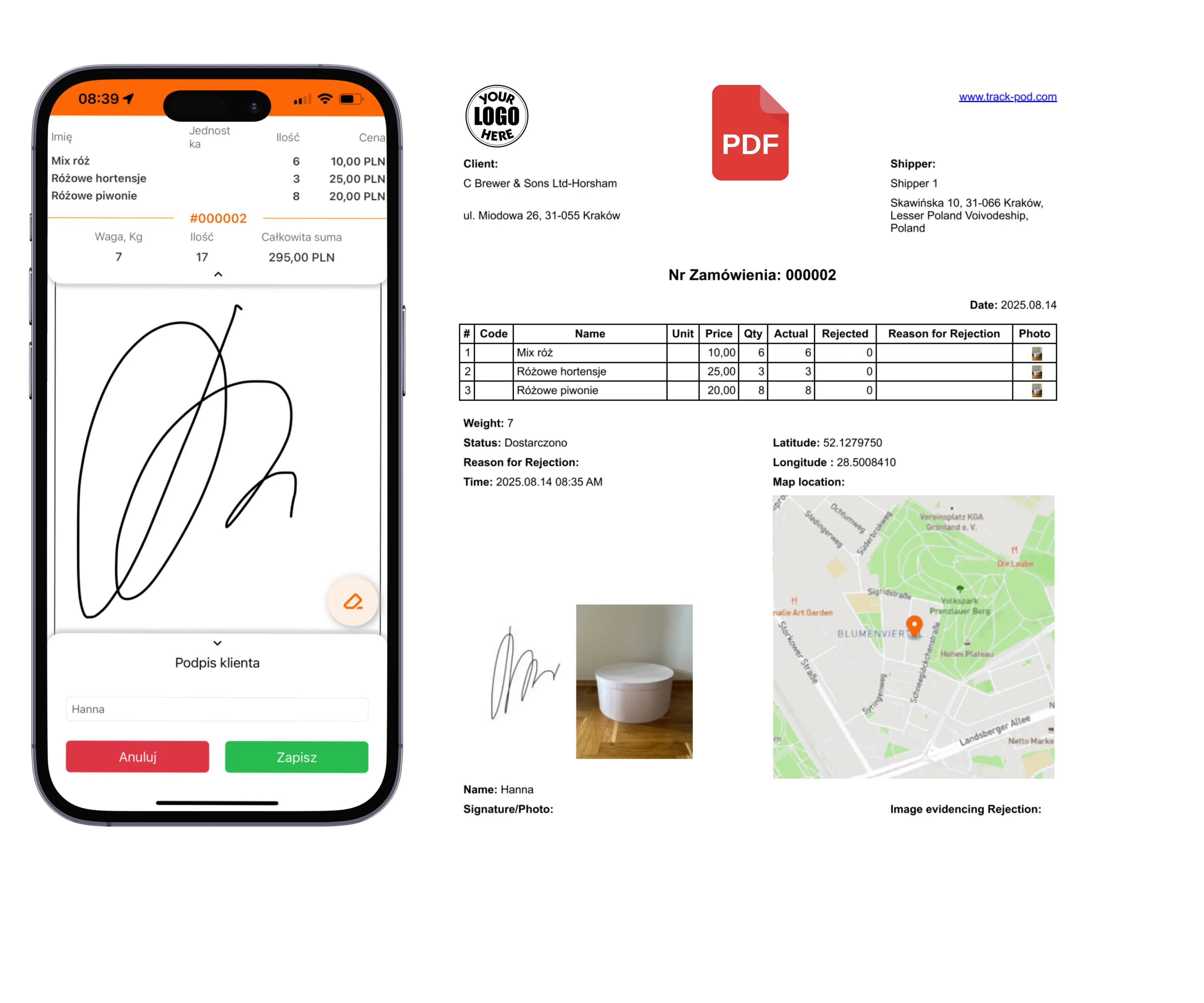 Najlepsza aplikacja e POD do ostatniej mili