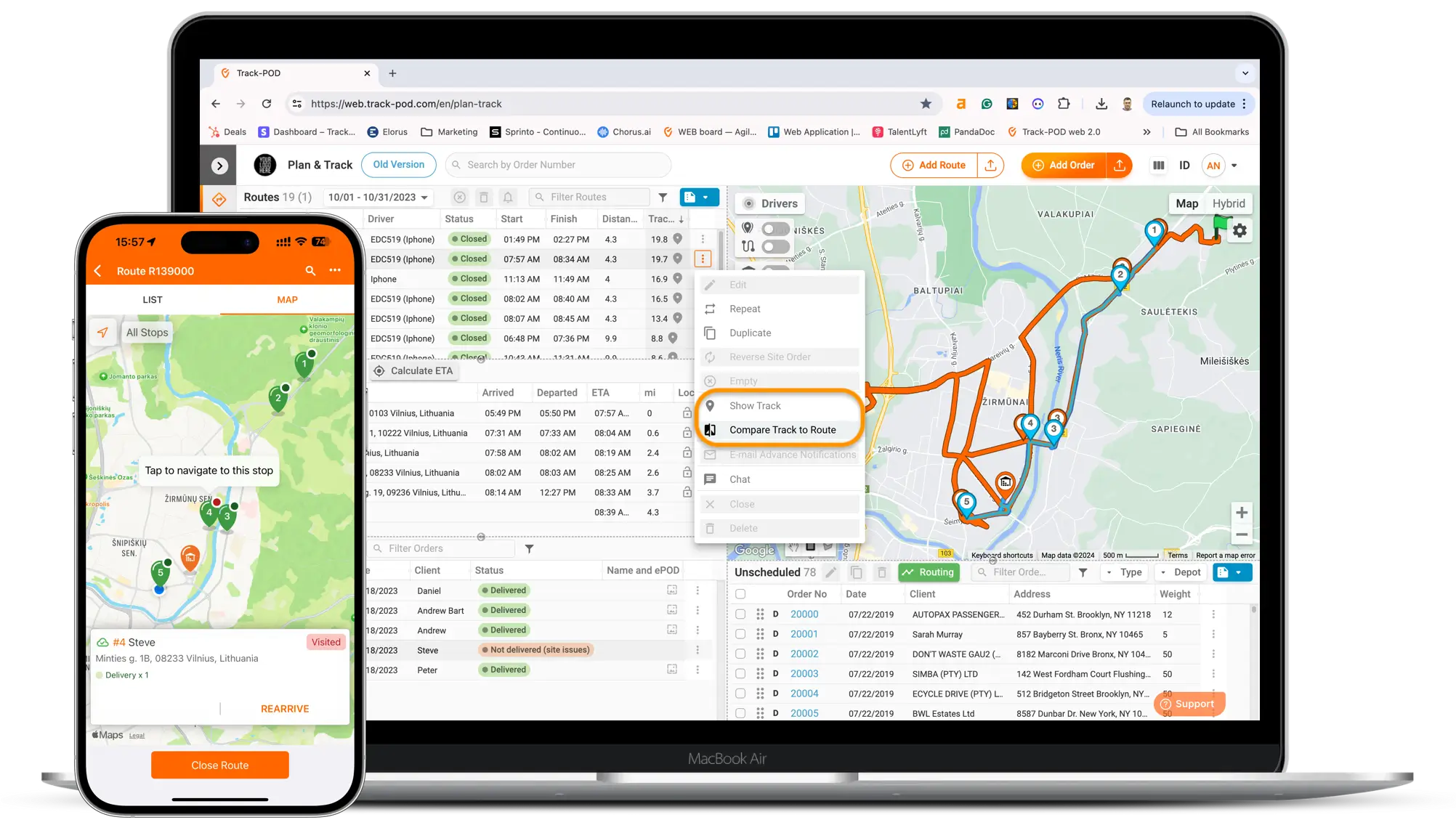 delivery routing software