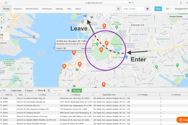 What Is Geofencing in Logistics Management? Track-POD Location-based Triggers, Explained image