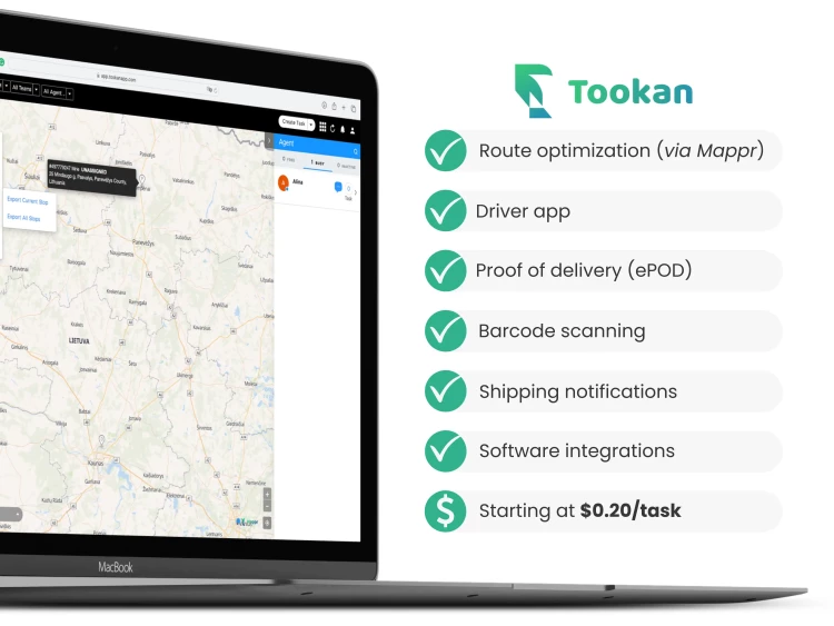 Tookan meal delivery software