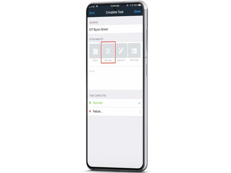 Onfleet proof of delivery