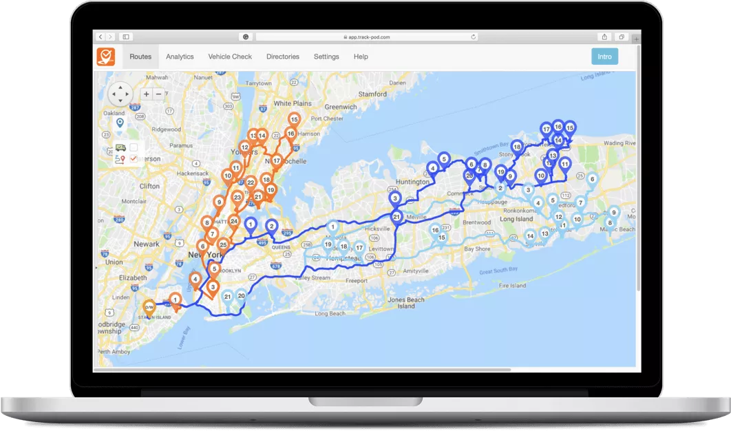 google maps road