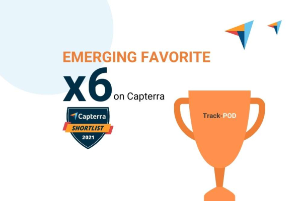 Track-POD Named an Emerging Favorite by Capterra Users image