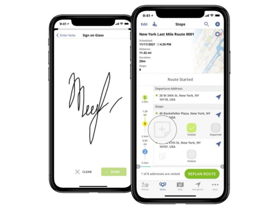 route4me proof of delivery