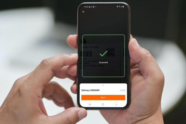 Android & iOS Barcode Scanner App for Delivery Drivers image