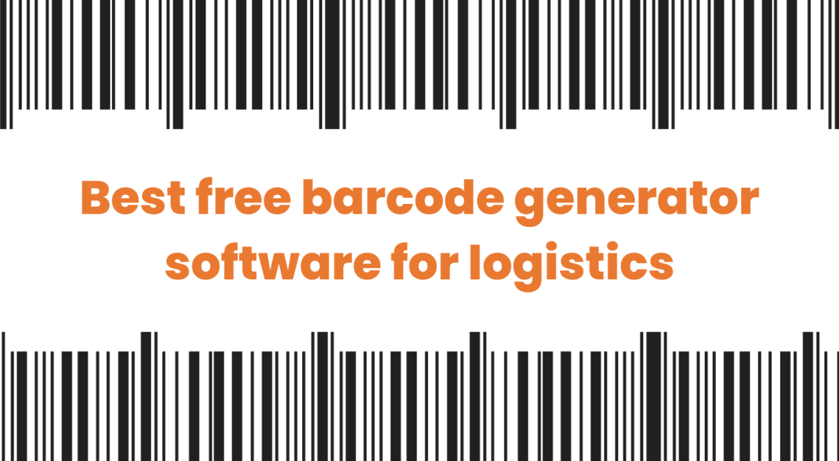 best free barcode generator software for logistics