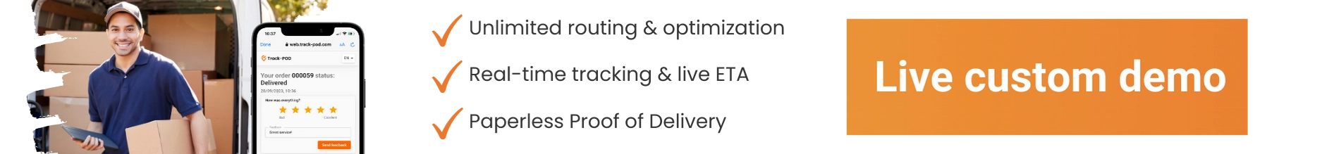 trial free track pod