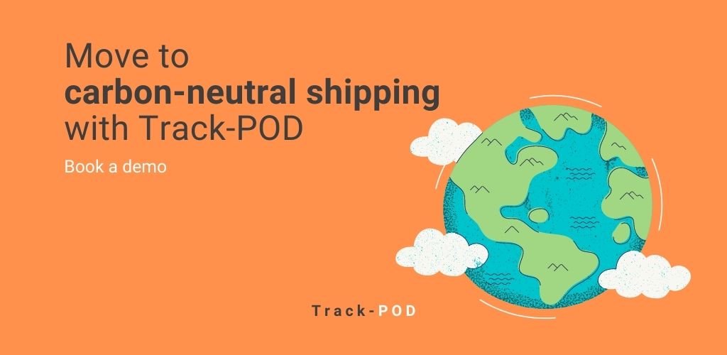carbon neutral shipping trackpod