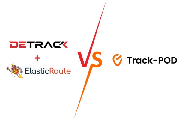 detrack elasticroute vs trackpod v2