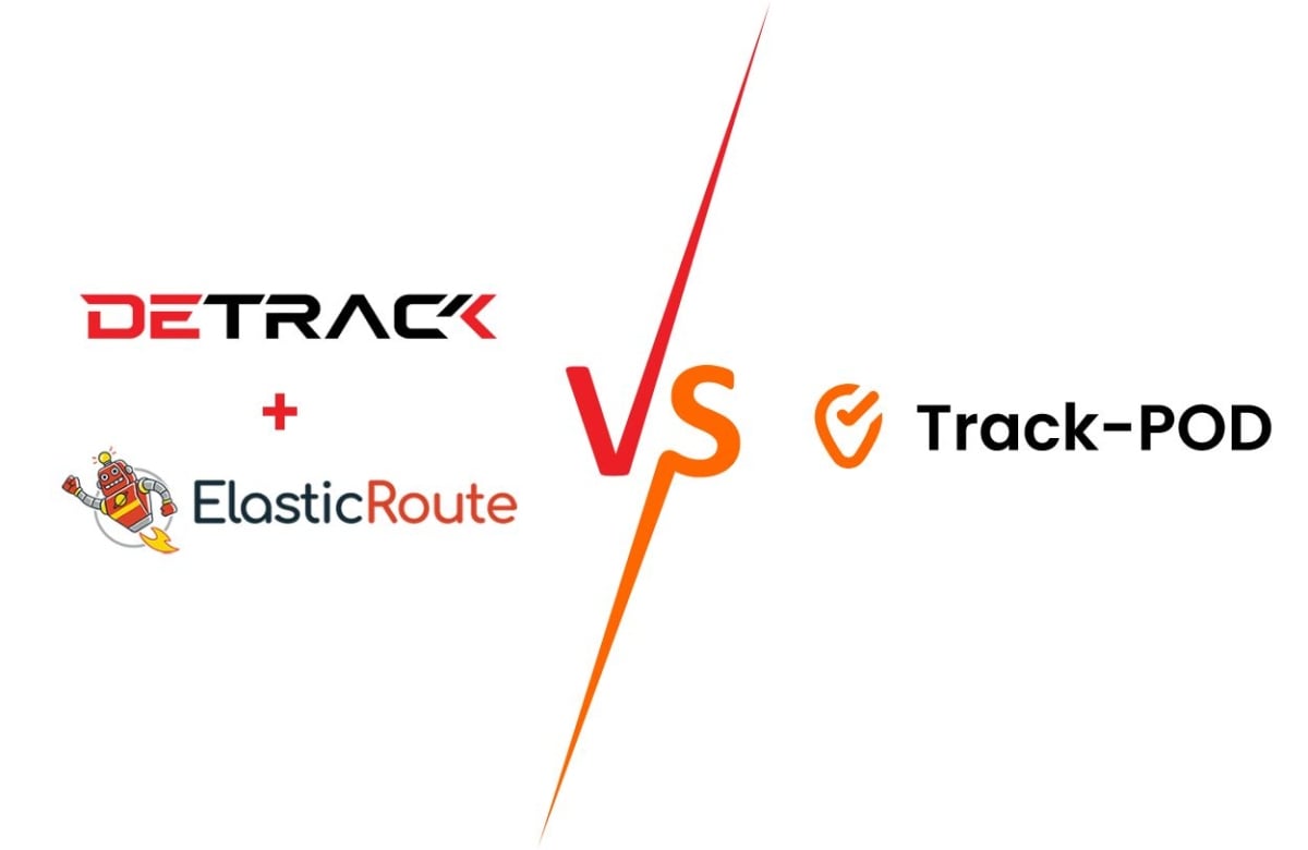 Detrack + ElasticRoute = Track-POD [1 Dashboard Solution] image