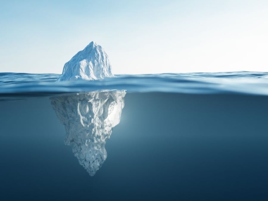 hidden fees iceberg
