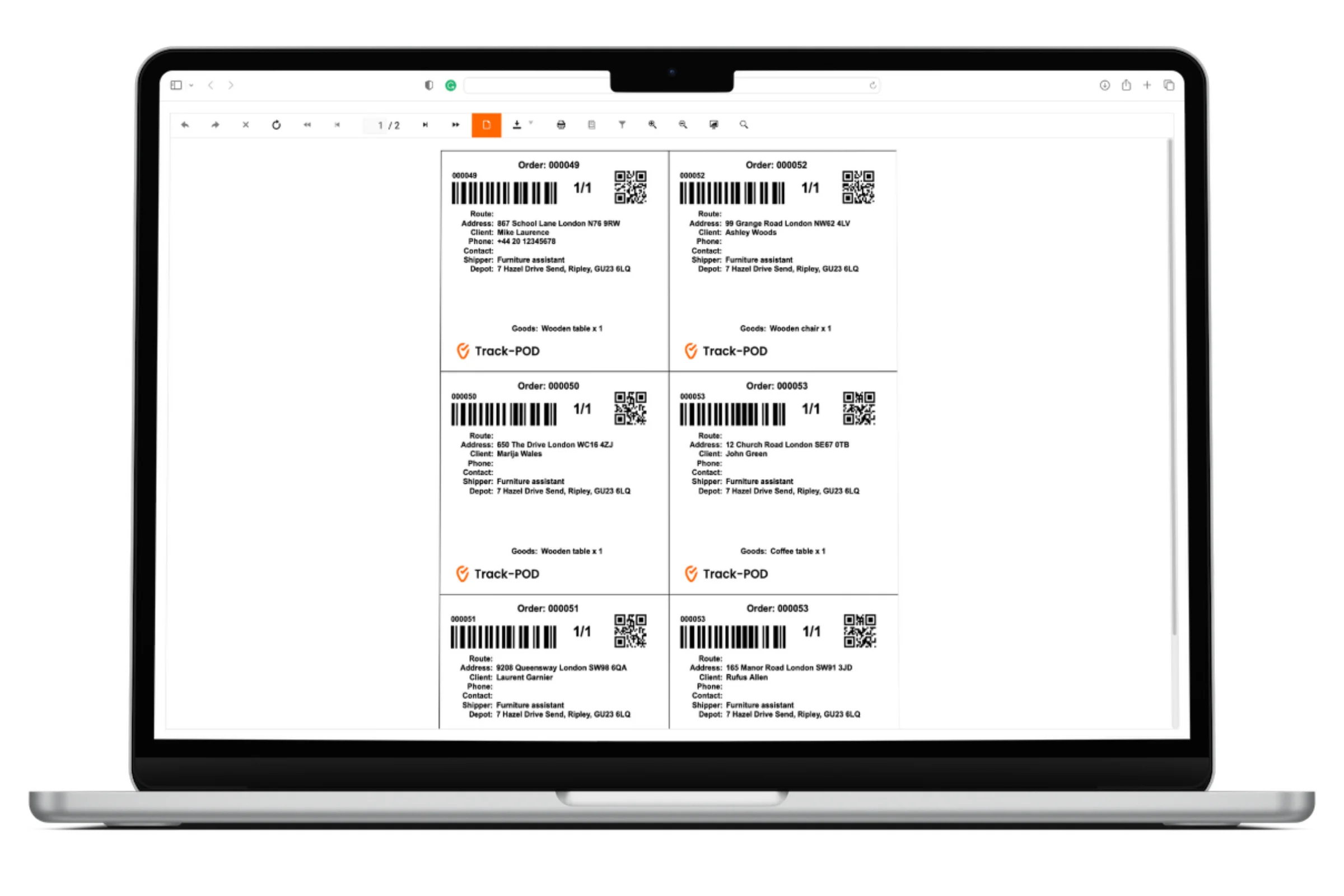 print shipping labels software