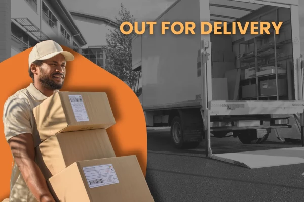 out for delivery