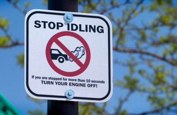 no idling zone