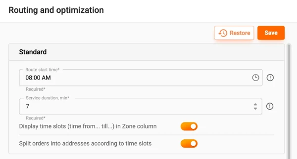 predictive analytics in logistics service time