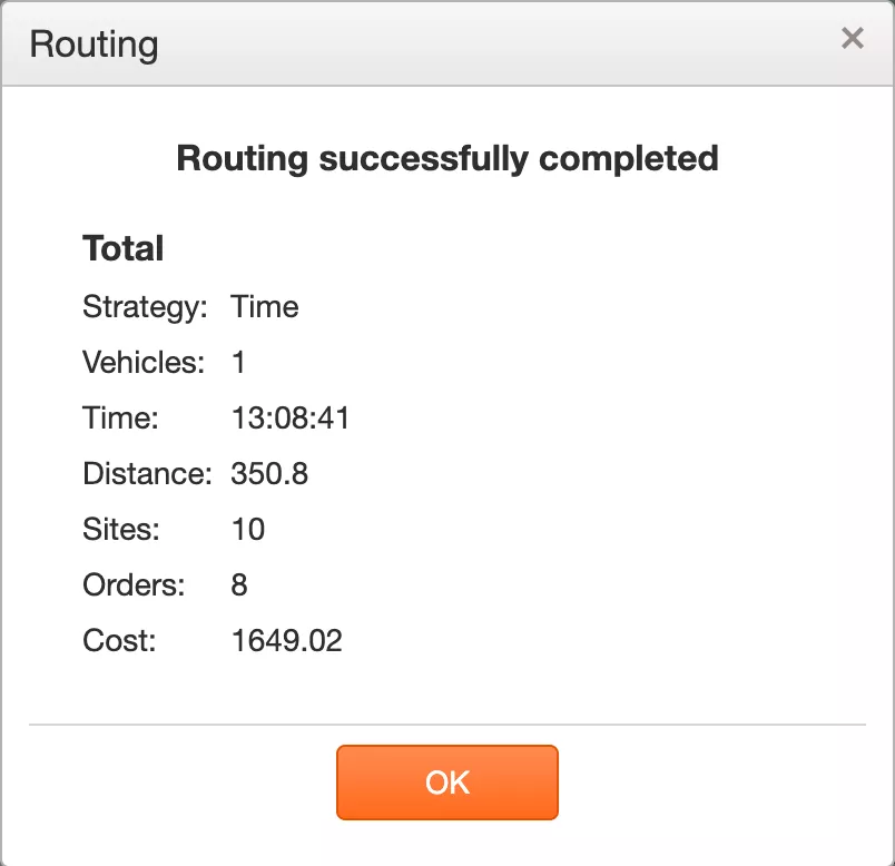 routing for interstate delivery services