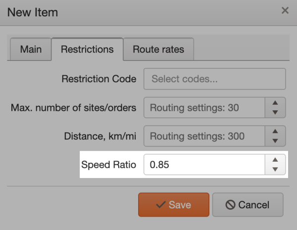 speed ratio track pod2