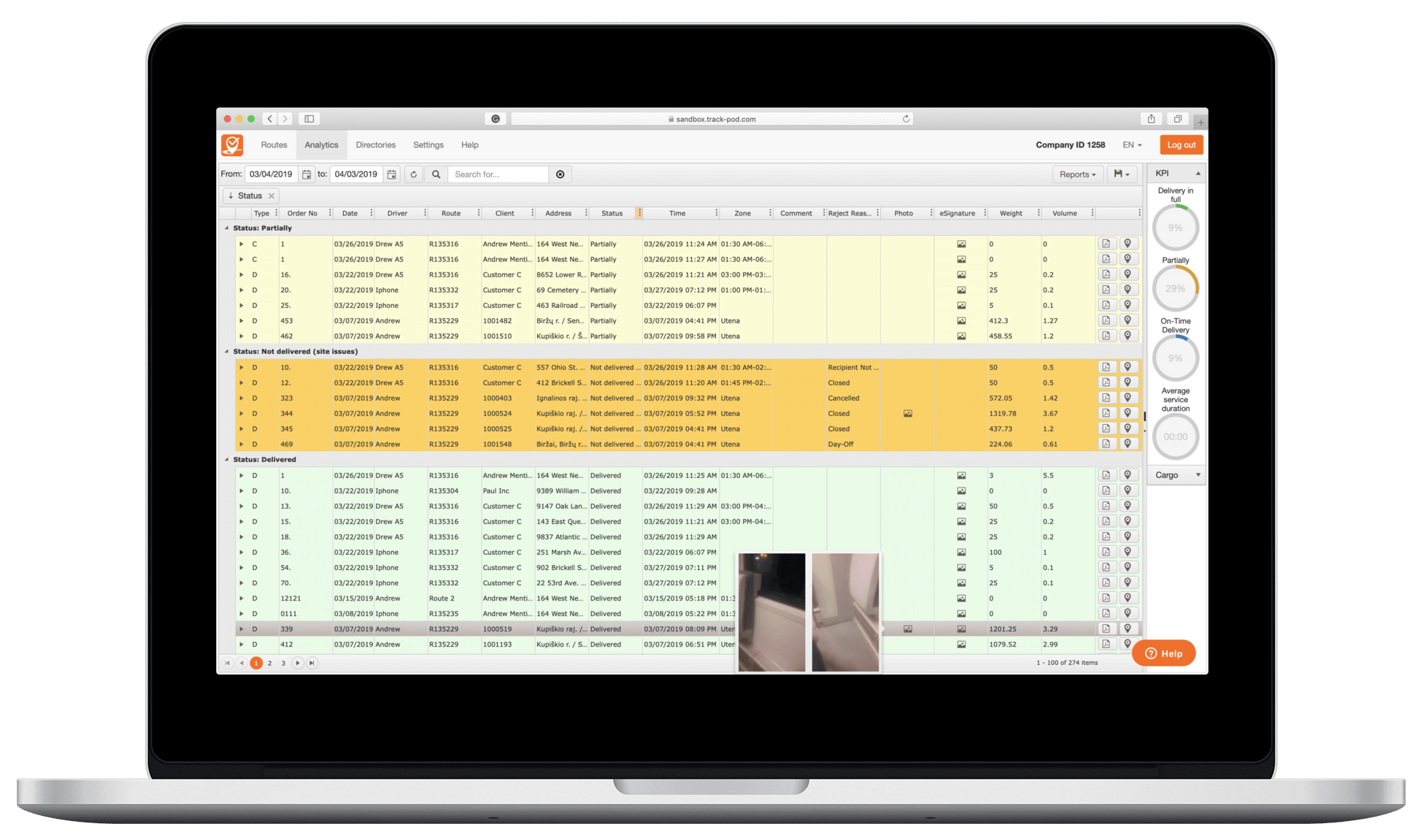 trackpod analytics2