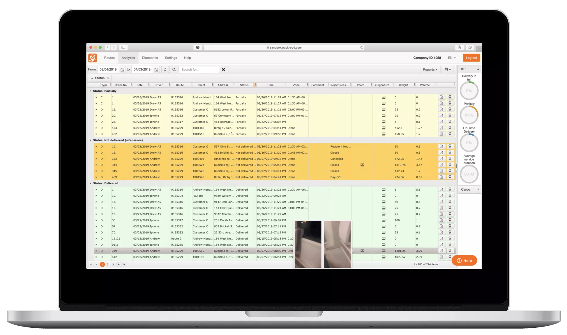 trackpod analytics2