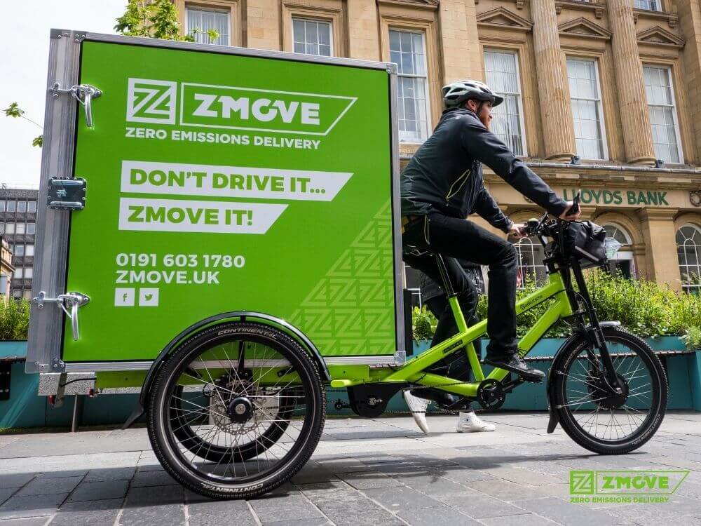 zmove cargo bike delivery